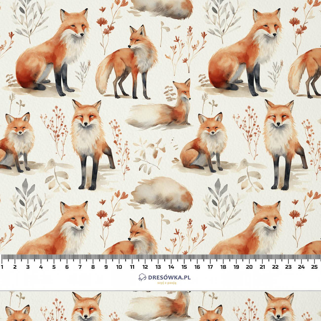 PASTEL FOX PAT. 2 - Linen 100%