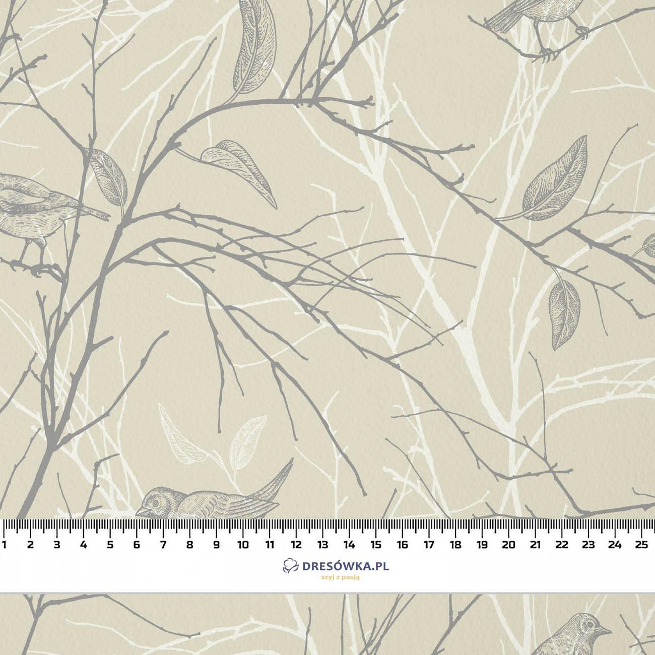 BIRDS / beige - softshell