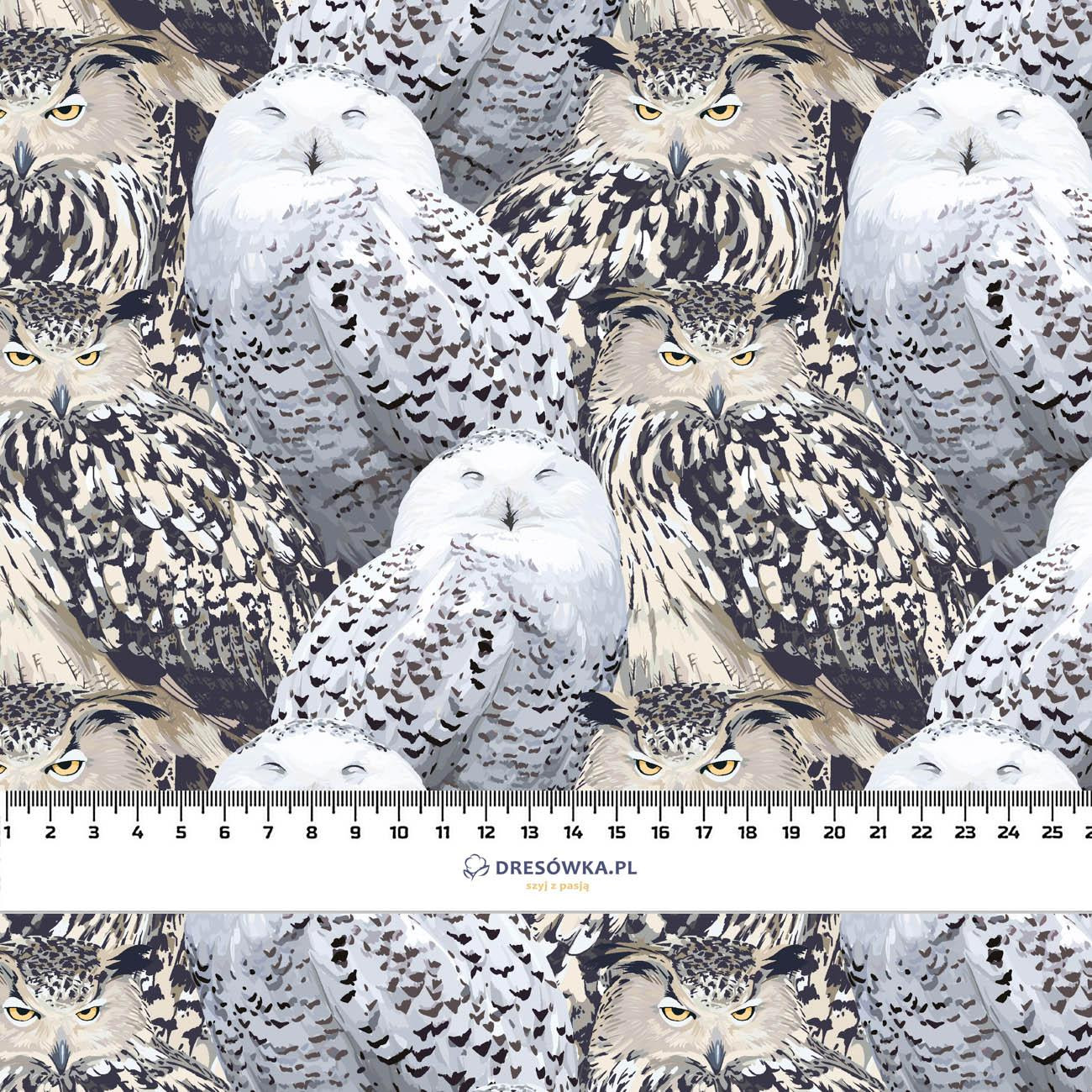 EAGLE-OWLS - Viscose jersey WE210