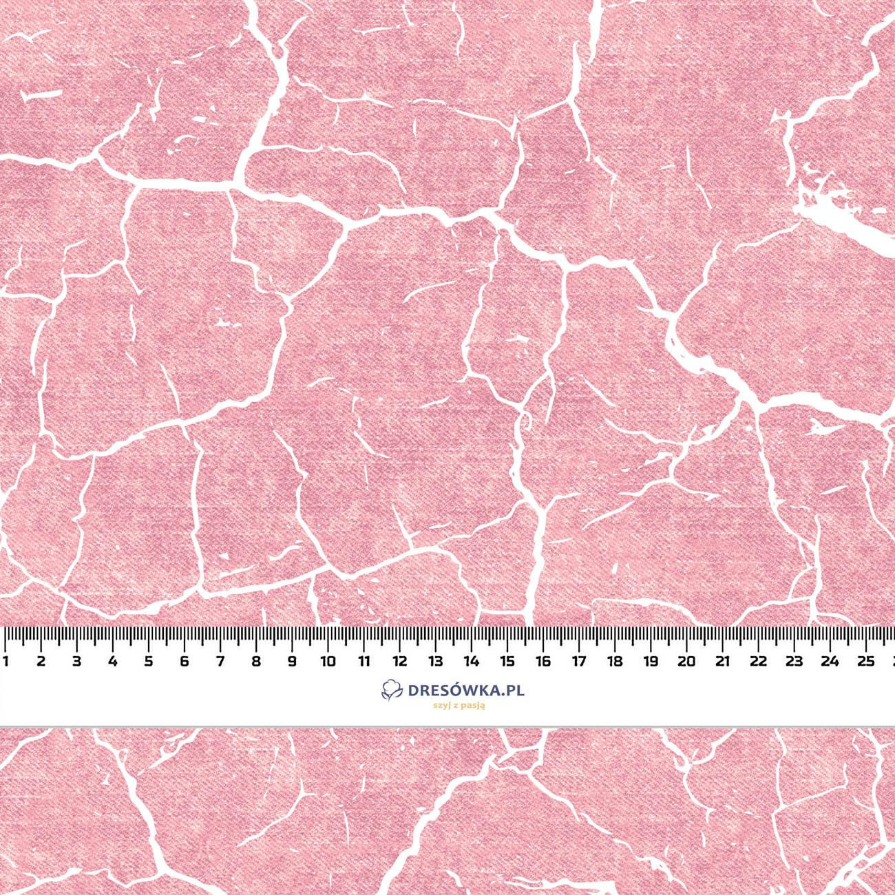 SCORCHED EARTH (white) / ACID WASH (rose quartz) - light brushed knitwear