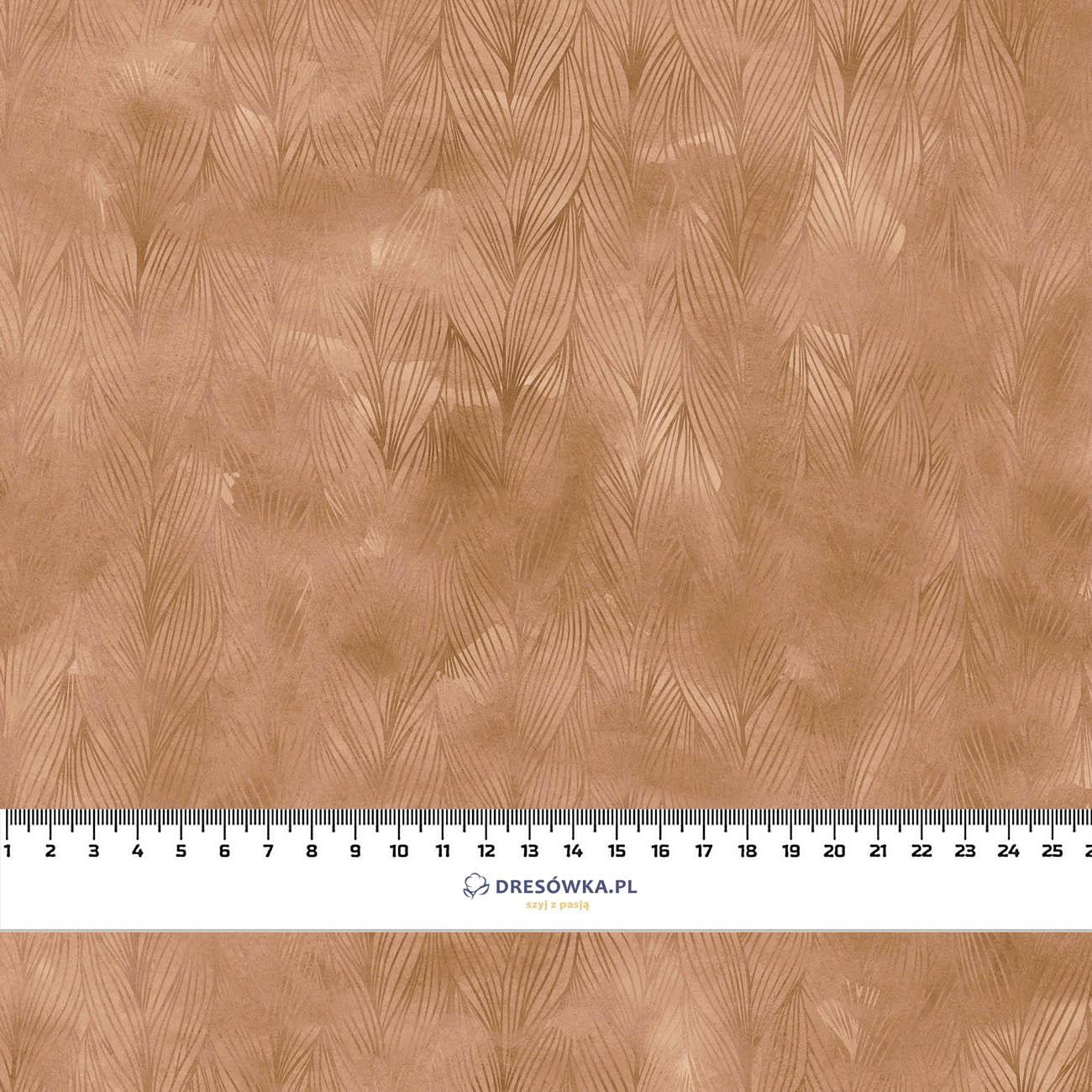 BRAID pat. 2 / modern mint (SNOW LEOPARDS) - Viscose jersey