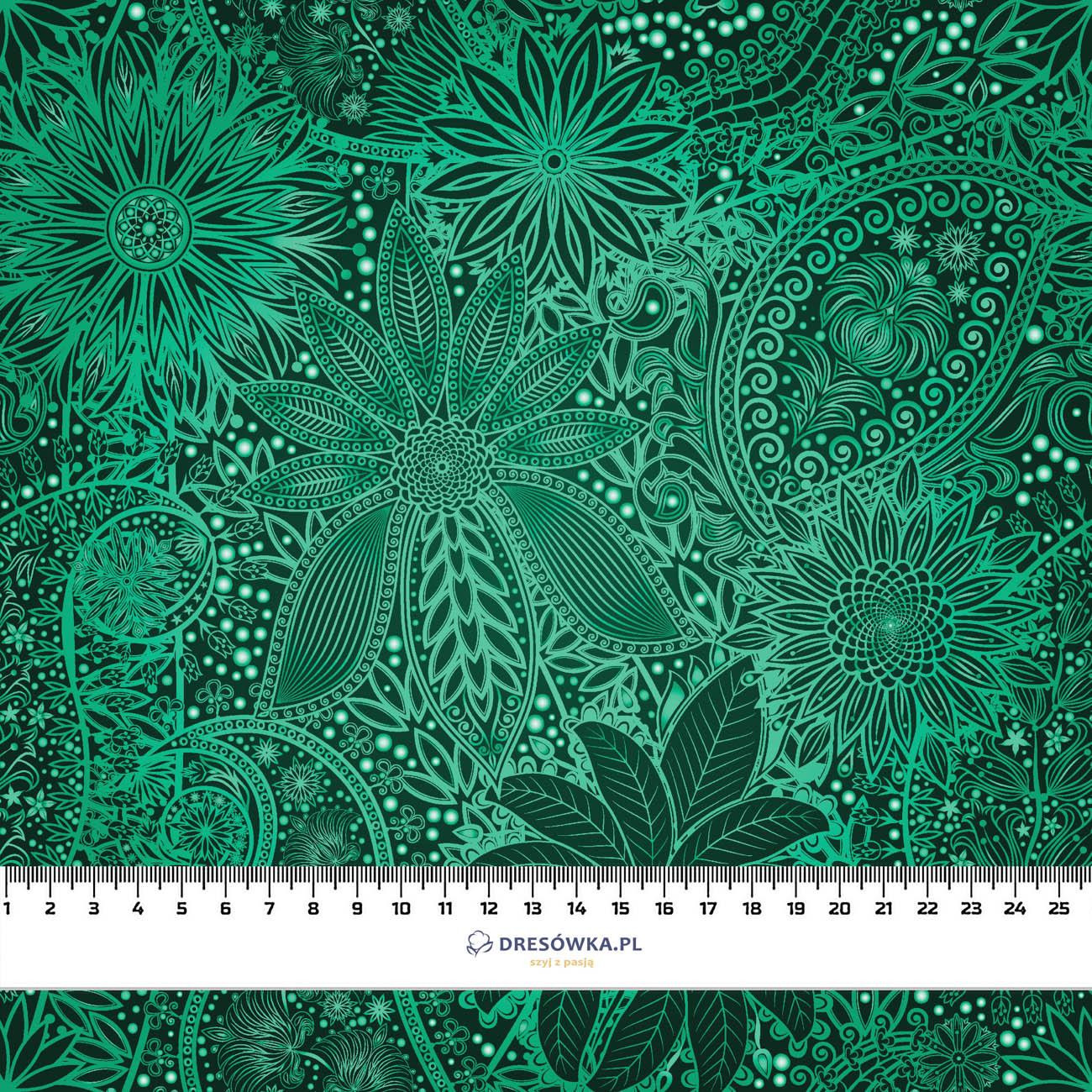 GREEN LACE - brushed knitwear with elastane ITY