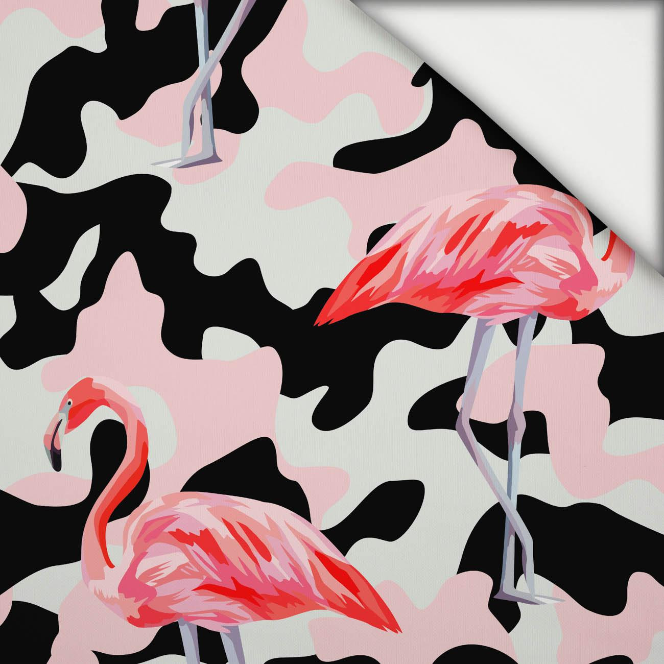 CAMOUFLAGE FLAMINGOS - light brushed knitwear
