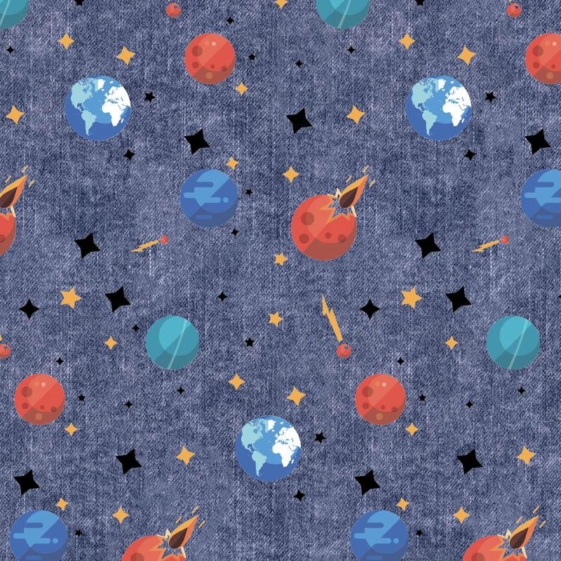 PLANETS PAT. 3 (SPACE EXPEDITION) / ACID WASH DARK BLUE