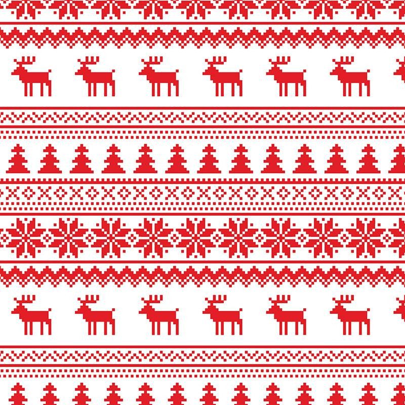 REINDEERS PAT. 2 / red