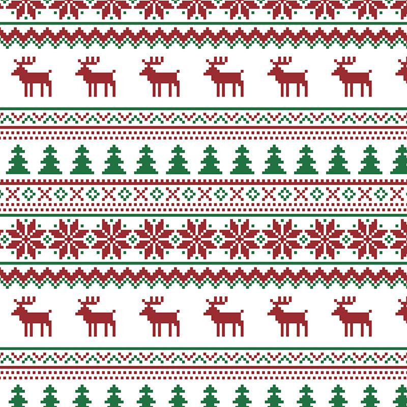 REINDEERS PAT. 2 / maroon - green