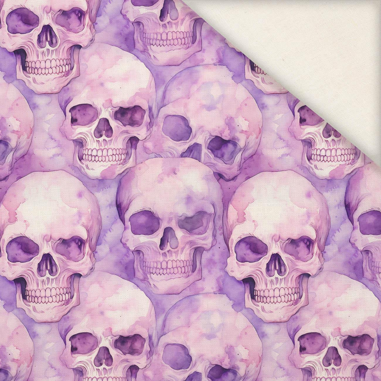 PASTEL SKULL - Linen 100%