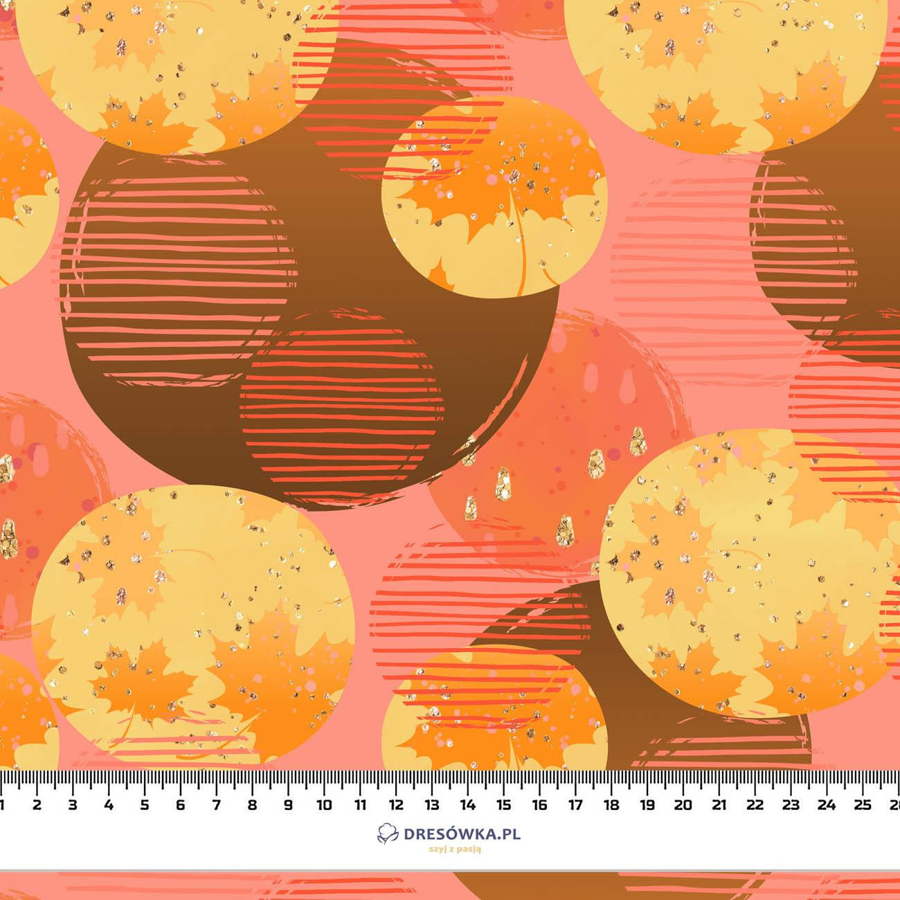 GLITTER SKY LANTERNS pat.2 (GLITTER AUTUMN) - Cotton woven fabric
