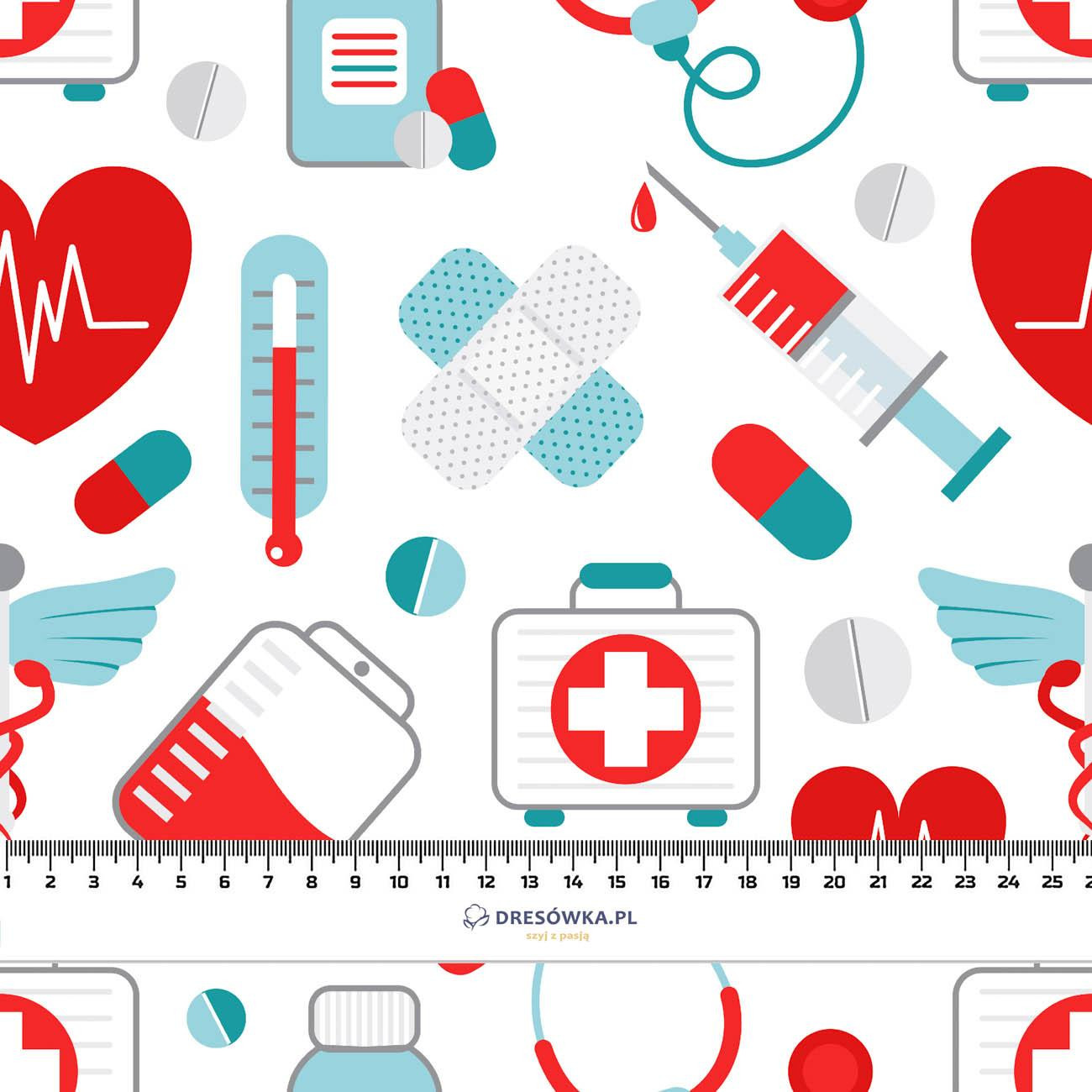 MEDICAL RESCUE (HOBBIES AND JOBS) - colorful  - Waterproof woven fabric