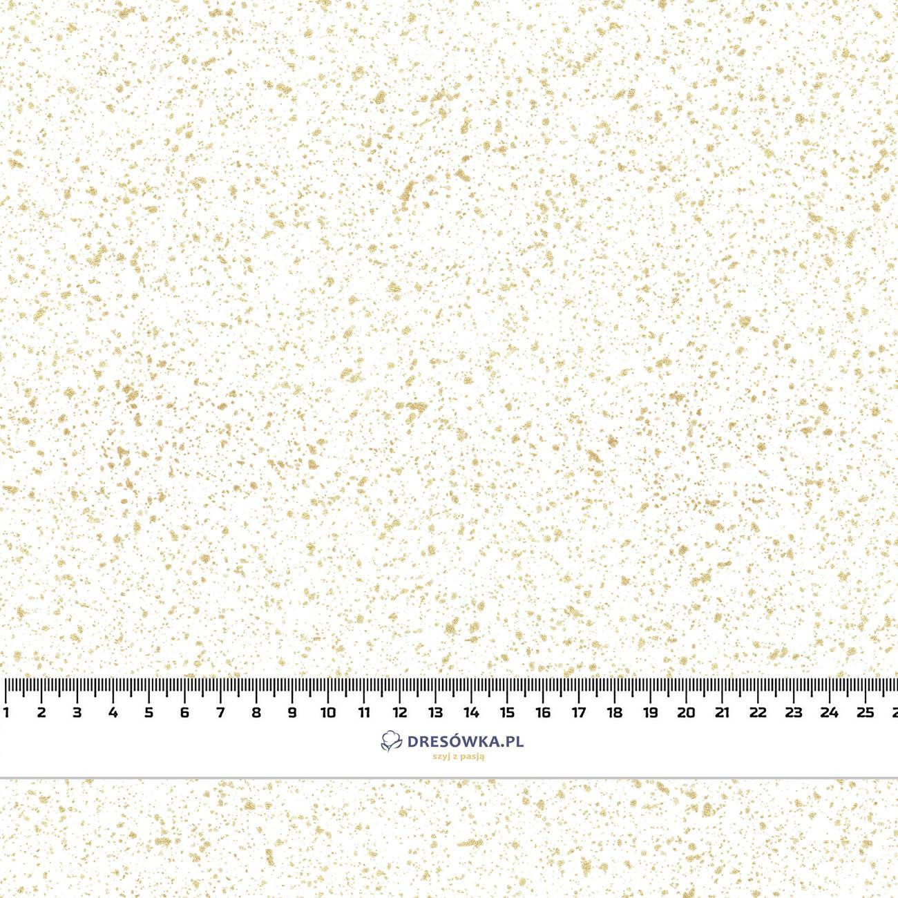 GOLDEN WINTER SKY (WHITE CHRISTMAS) - Nylon fabric PUMI