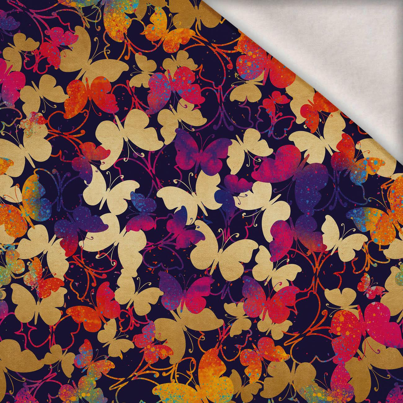 BUTTERFLIES / colorful - brushed knitwear with elastane ITY