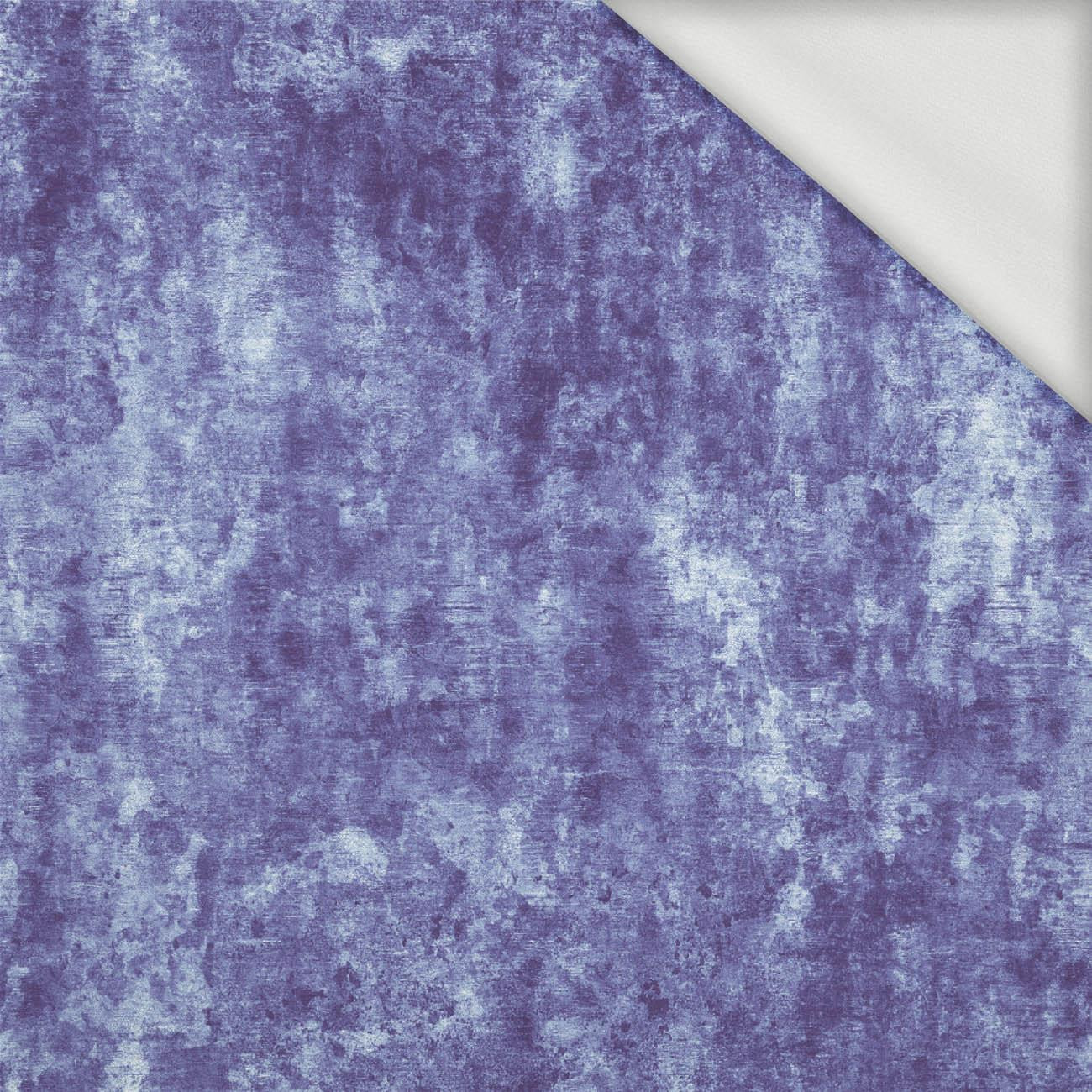 GRUNGE (Very Peri) - looped knit fabric