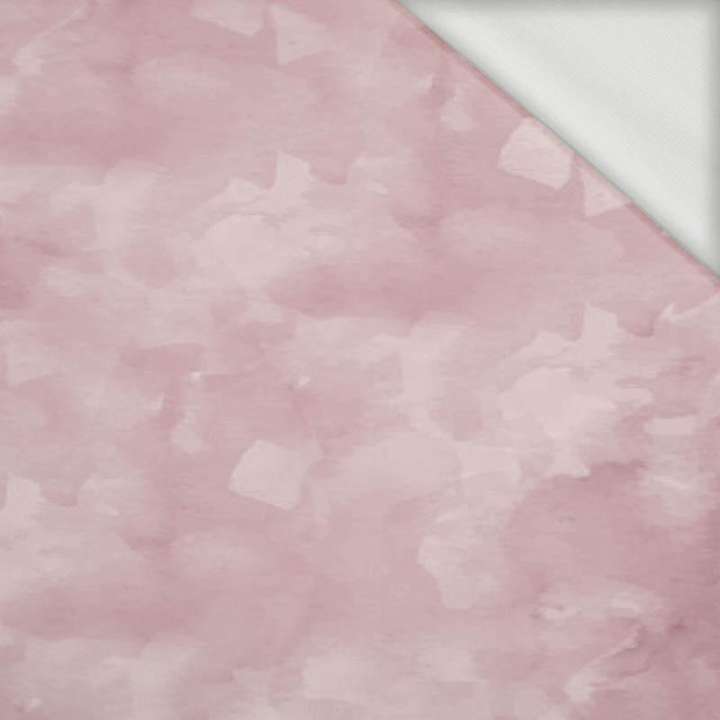 CAMOUFLAGE pat. 2 / rose quartz - looped knit fabric