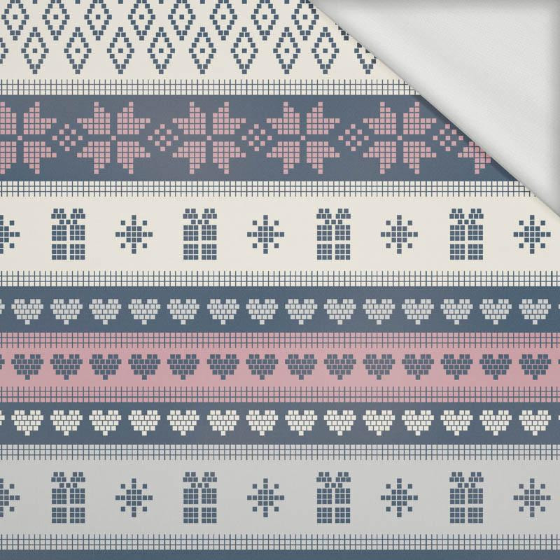 NORWEGIAN MIX  PAT. 2 (NORWEGIAN PATTERNS)  - looped knit fabric