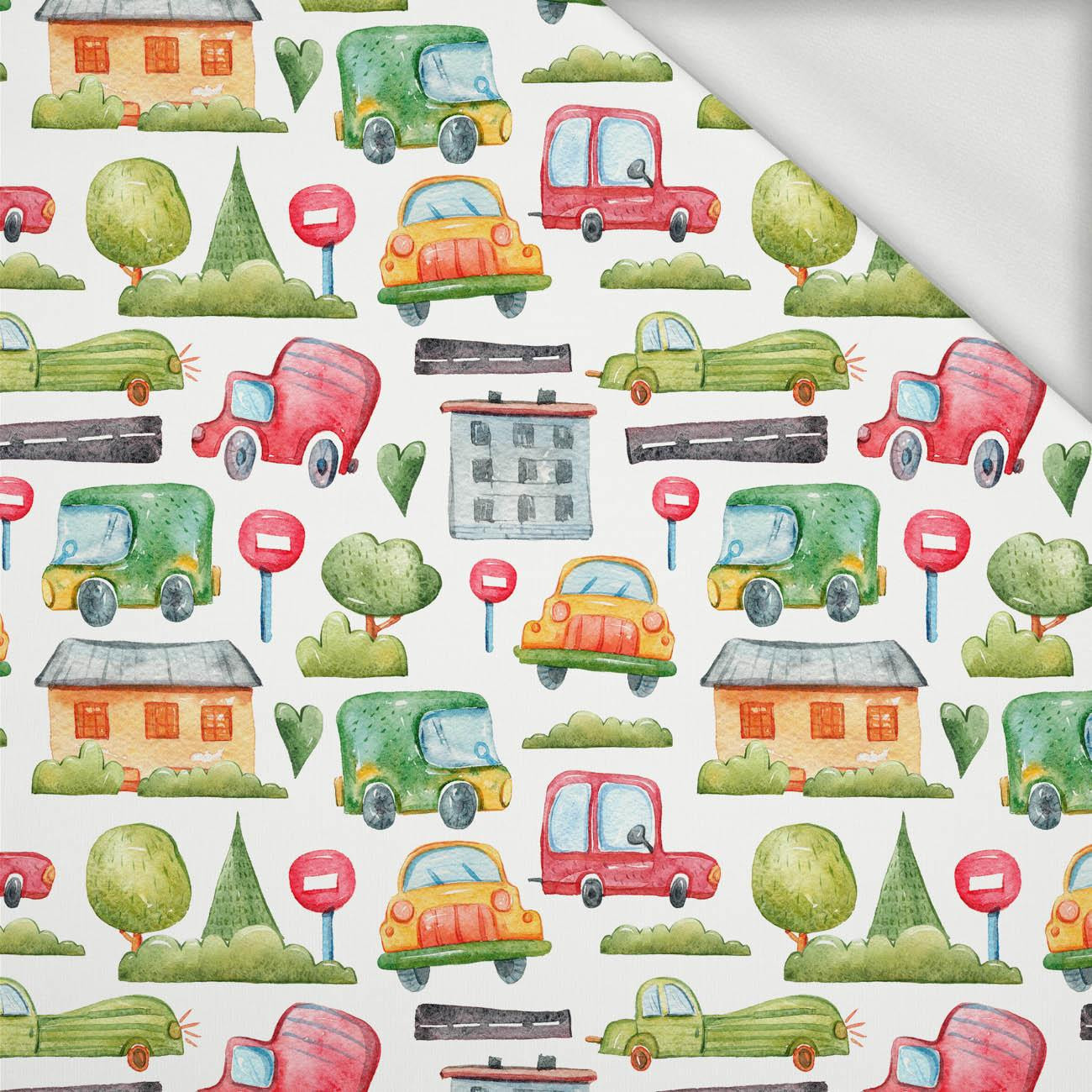 IN THE CITY PAT. 1 (CITY WORLD) - looped knit fabric