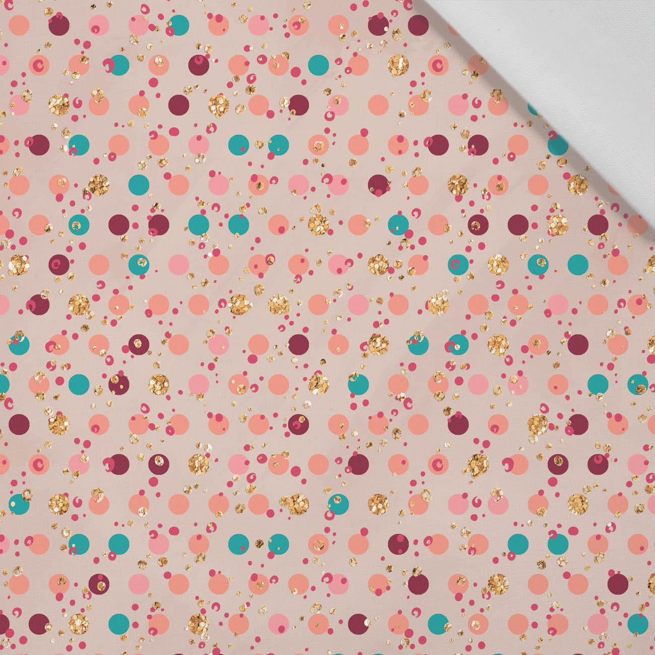 GLITTER DOTS (GLITTER AUTUMN) - Cotton woven fabric