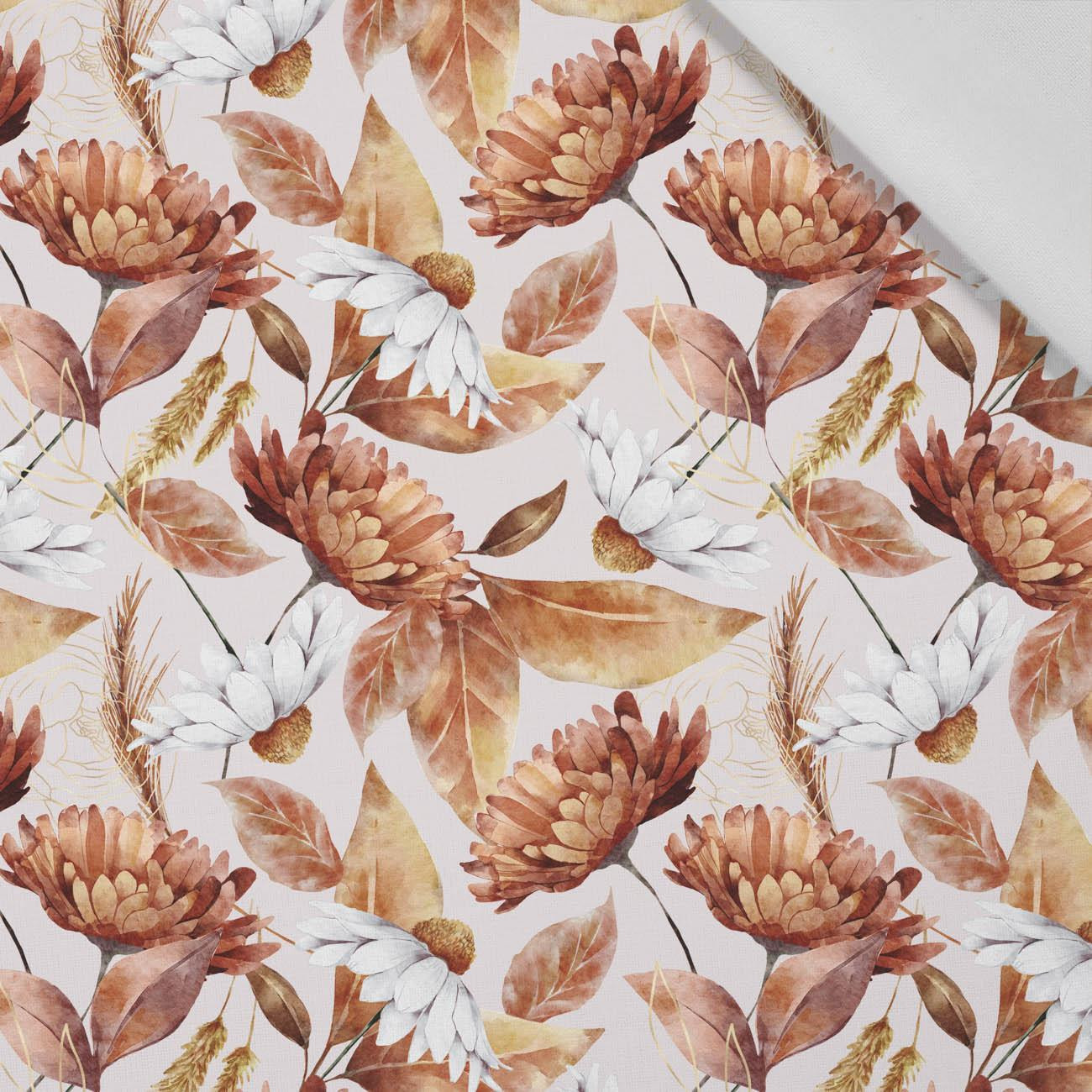 GOLDEN GARDEN pat. 3 (COLORFUL AUTUMN) - viscose woven fabric
