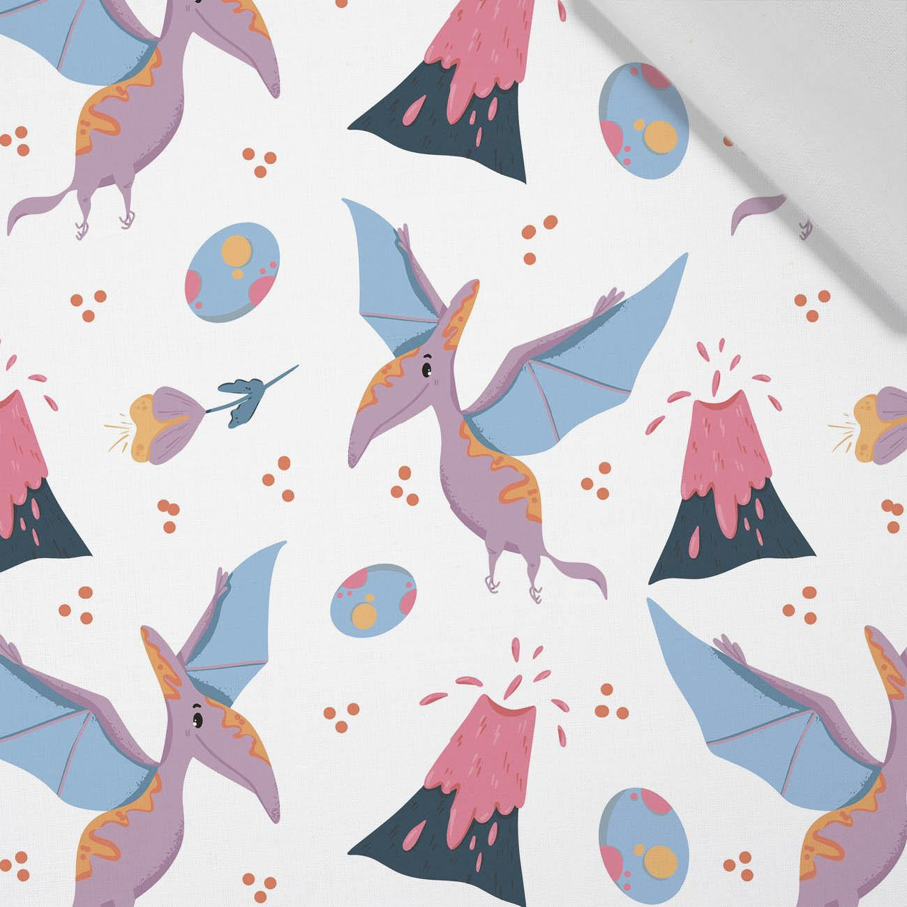 PTERODACTYL / VOLCANO - Cotton woven fabric
