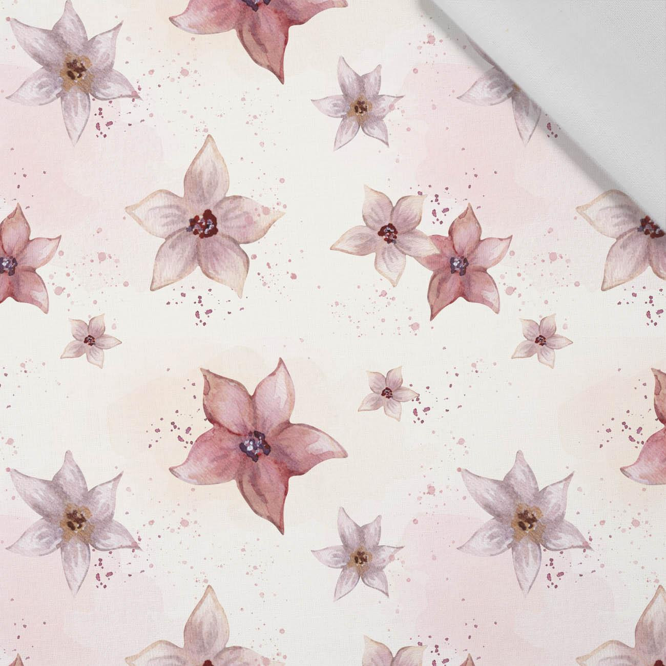 DRAGON FLOWERS PAT. 1 - Cotton woven fabric