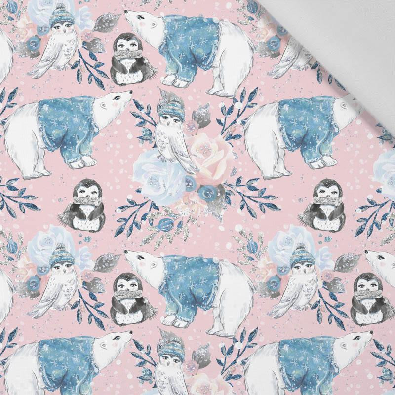 ENCHANTED WINTER MIX / pink (ENCHANTED WINTER) - Cotton woven fabric