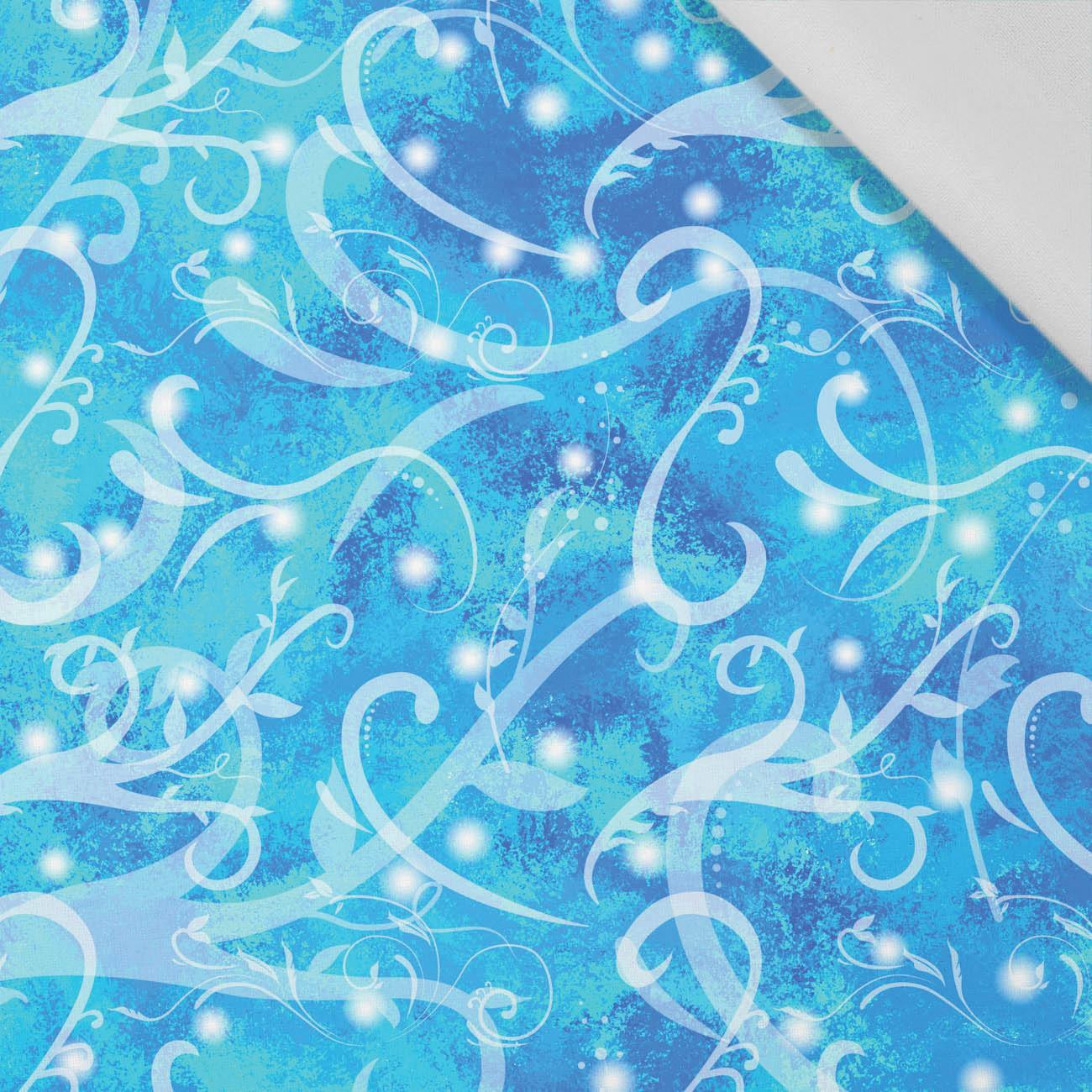 WINTER ETNO PAT. 1 (WINTER IS COMING) - Cotton woven fabric