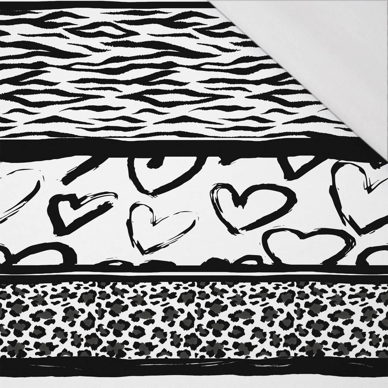 ANIMAL HEARTS - single jersey with elastane 