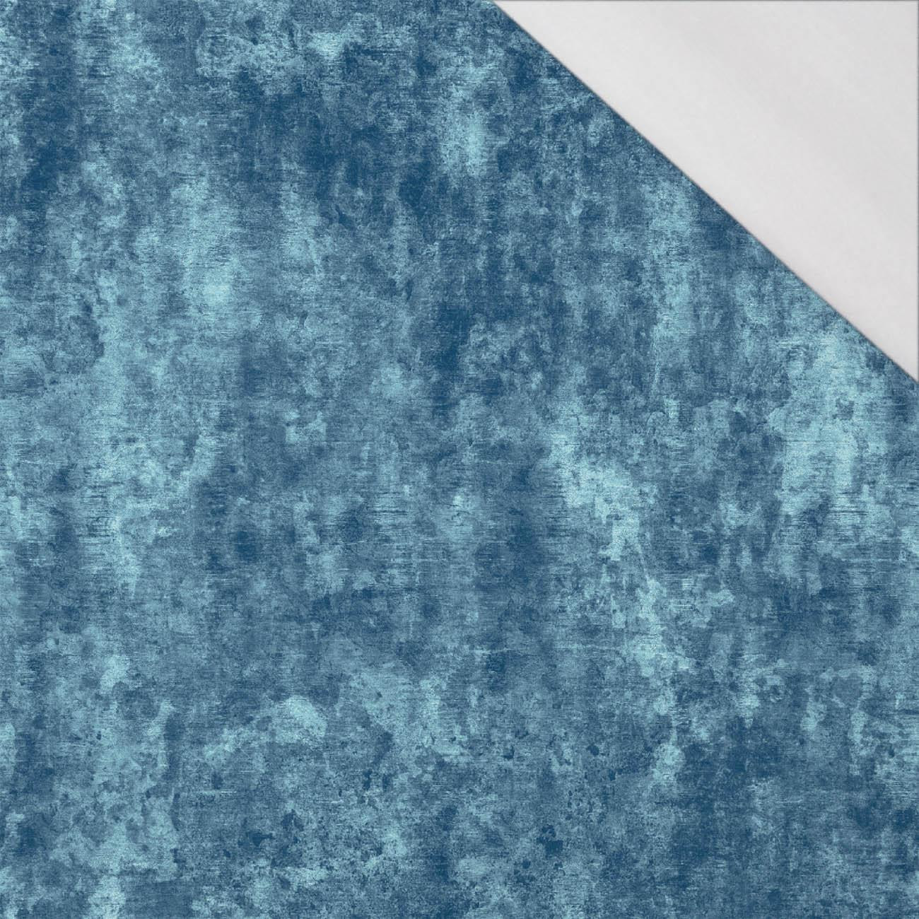 GRUNGE (atlantic blue) - single jersey with elastane 