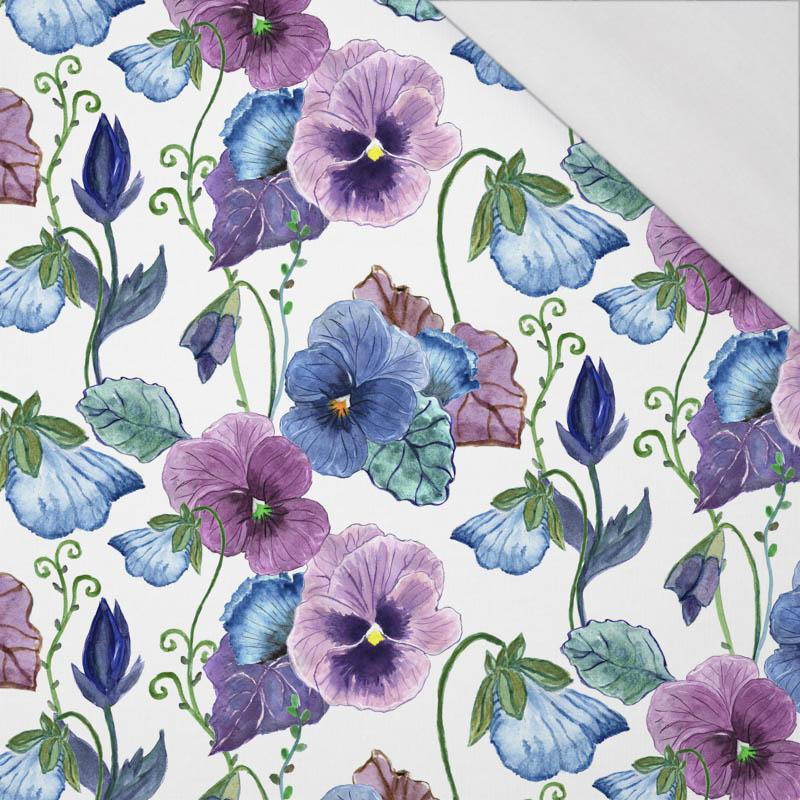 PANSIES (BLOOMING MEADOW) - single jersey with elastane 