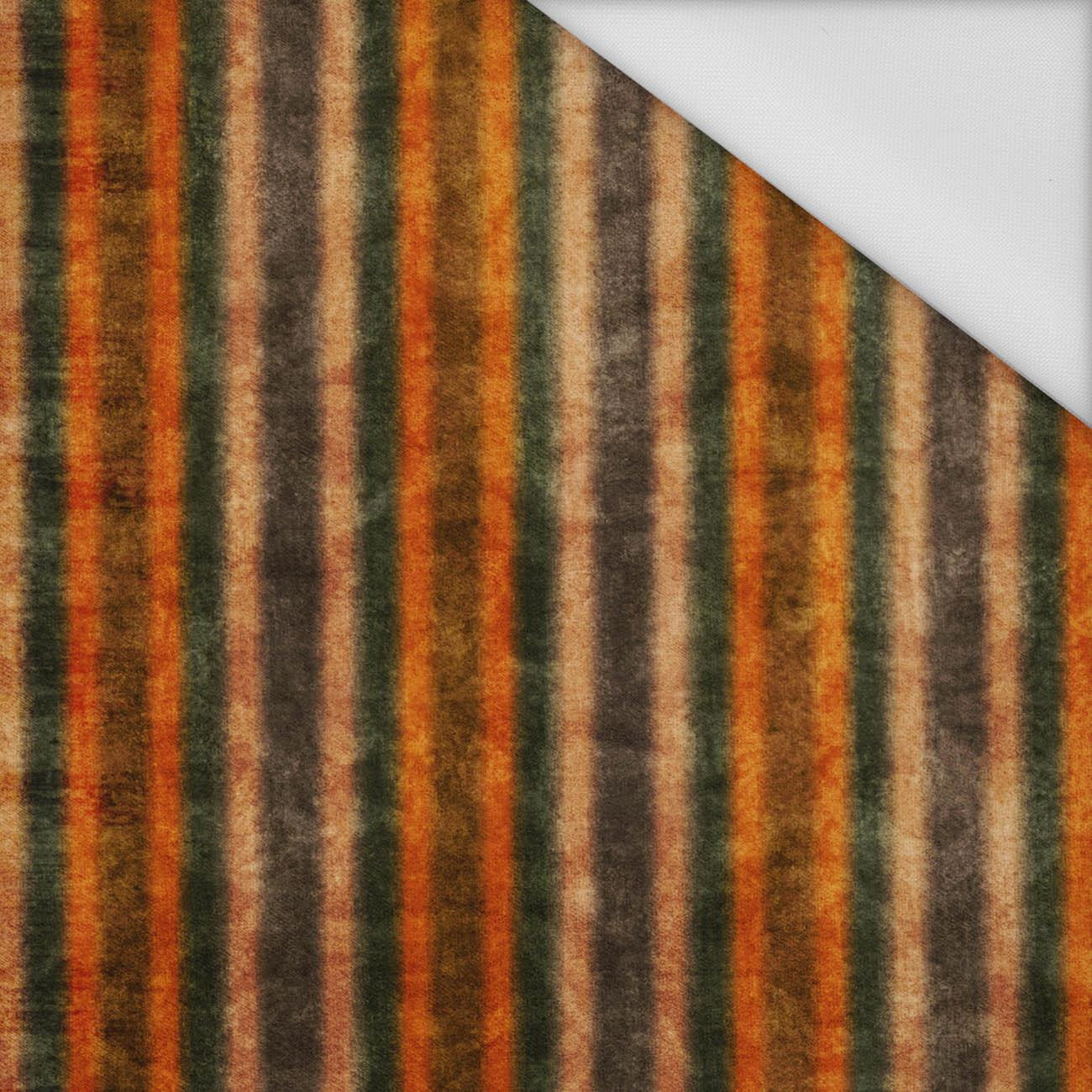 AUTUMN STRIPES  / colorful (AUTUMN COLORS) - Waterproof woven fabric