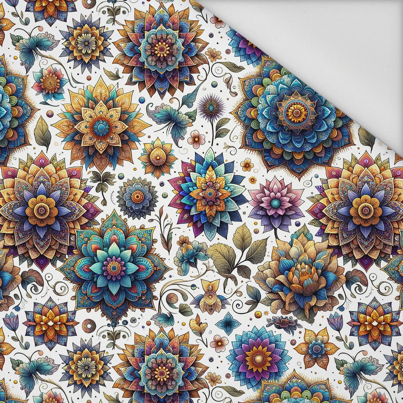 COLORFUL MANDALA pat. 6 - Waterproof woven fabric