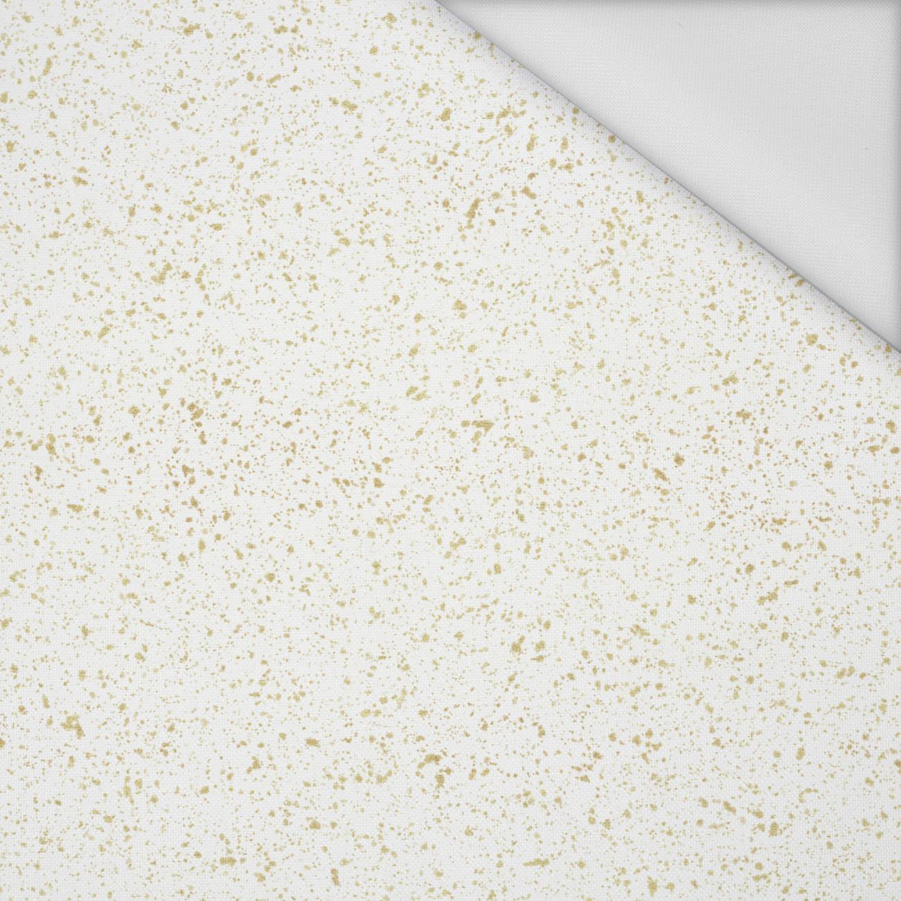 GOLDEN WINTER SKY (WHITE CHRISTMAS) - Waterproof woven fabric