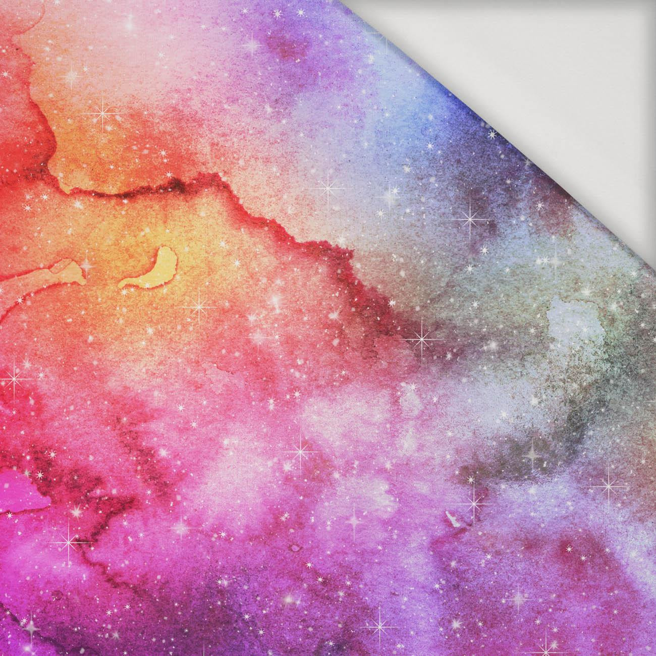 WATERCOLOR GALAXY PAT. 4 - Viscose jersey