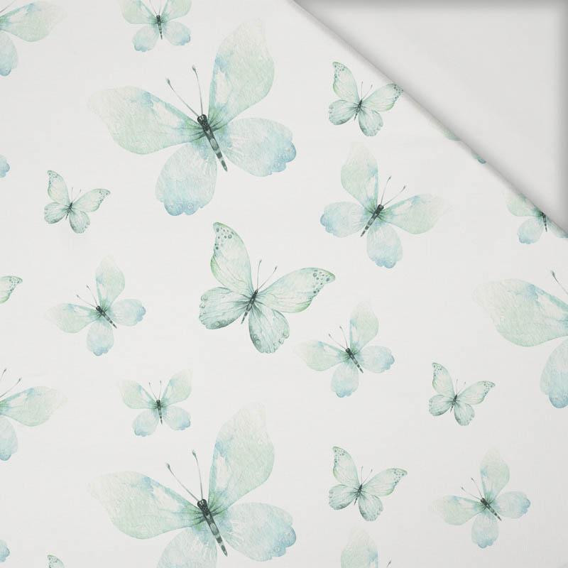 BUTTERFLIES PAT. 2 (WATER-COLOR BUTTERFLIES) - Viscose jersey