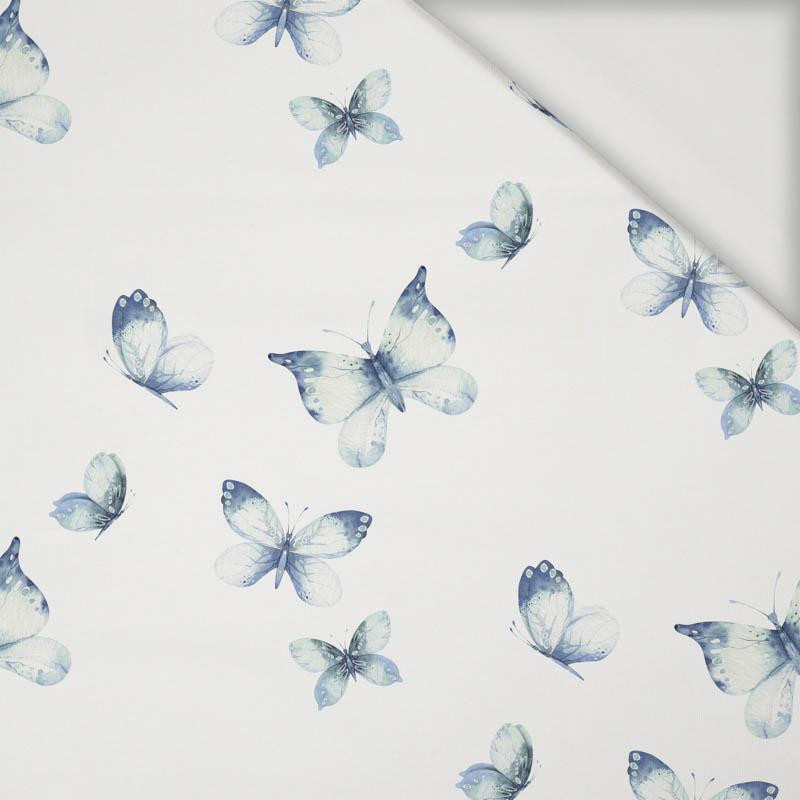 BUTTERFLIES PAT. 4 (WATER-COLOR BUTTERFLIES) - Viscose jersey