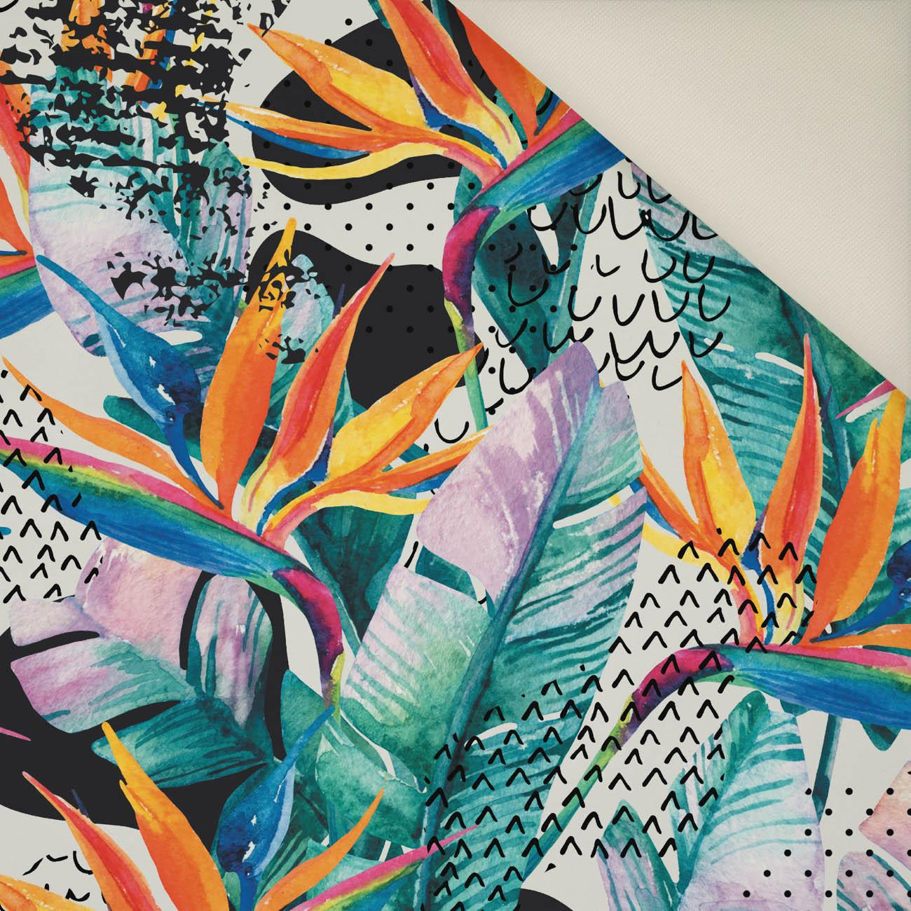 WATER-COLOR JUNGLE- Upholstery velour 