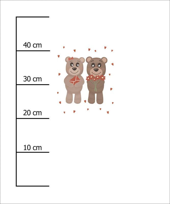 BEARS IN LOVE pat. 2 (BEARS IN LOVE) - panel 50cm x 60cm