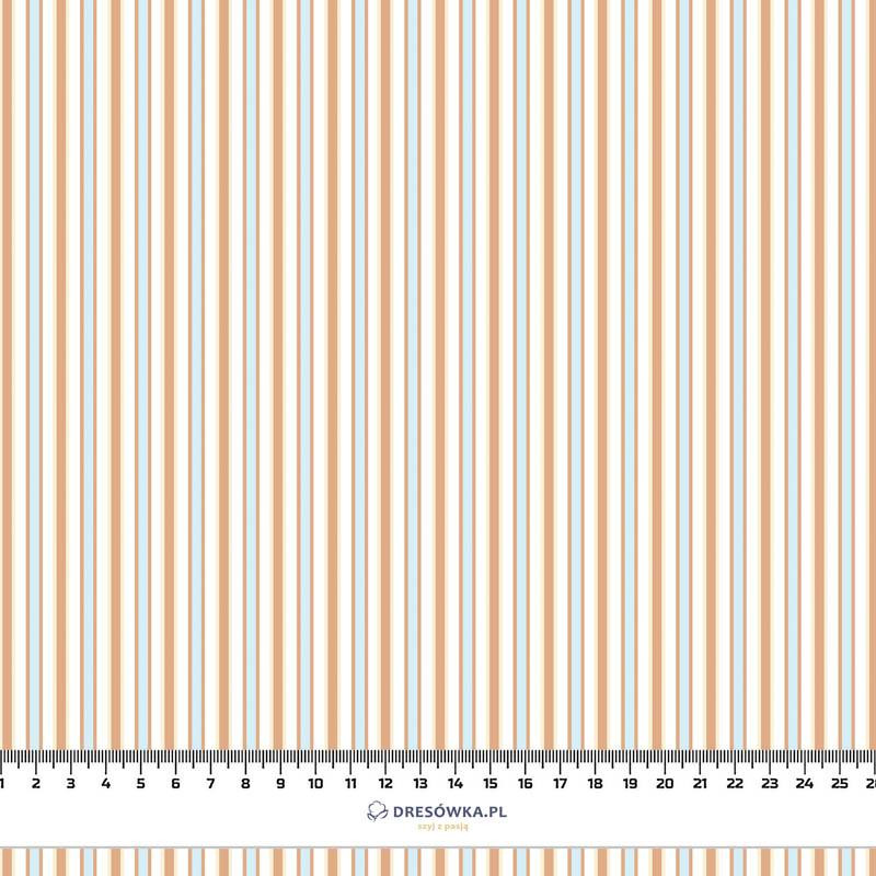 VERTICAL STRIPES pat. 2 (CHILDREN'S TOYS) - Cotton woven fabric