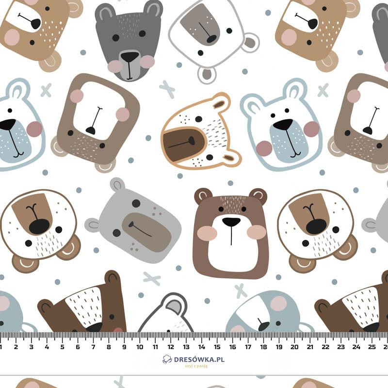 BEARS (CITY BEARS) - Cotton woven fabric