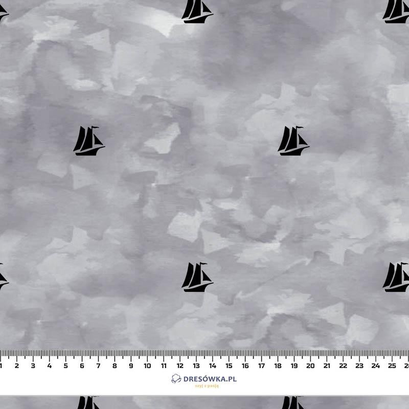 SAILING SHIPS (minimal) / CAMOUFLAGE pat. 2 (grey)