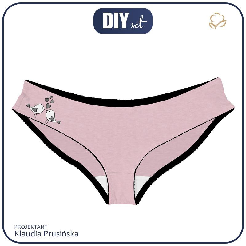 WOMEN'S PANTIES - BIRDS IN LOVE (HAPPY VALENTINE’S DAY)