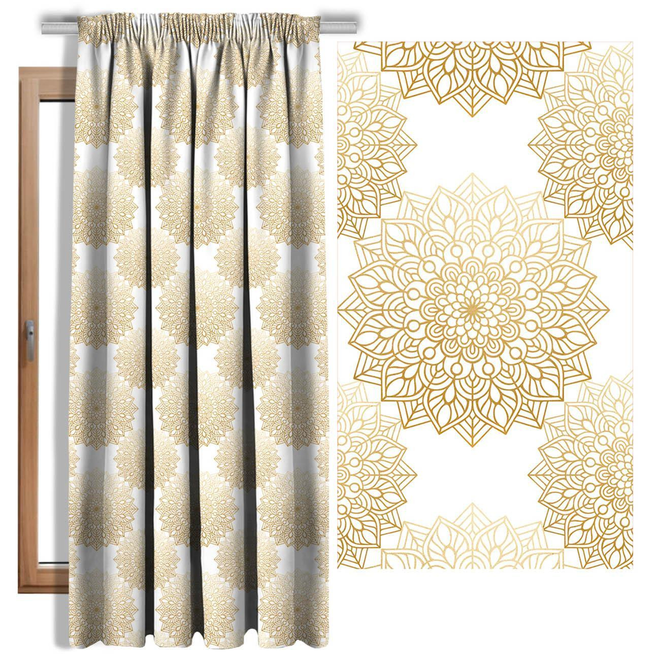 MANDALA pat. 5 - Cotton muslin