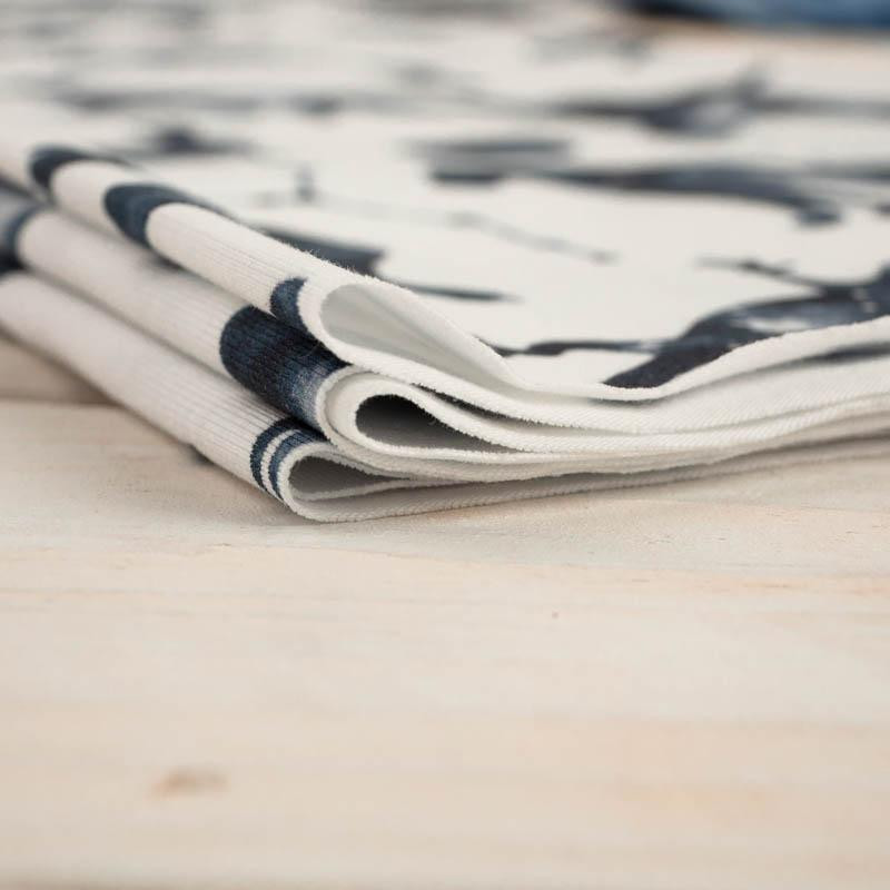 ANIMALS MIX (GALACTIC ANIMALS) / white - single jersey with elastane 