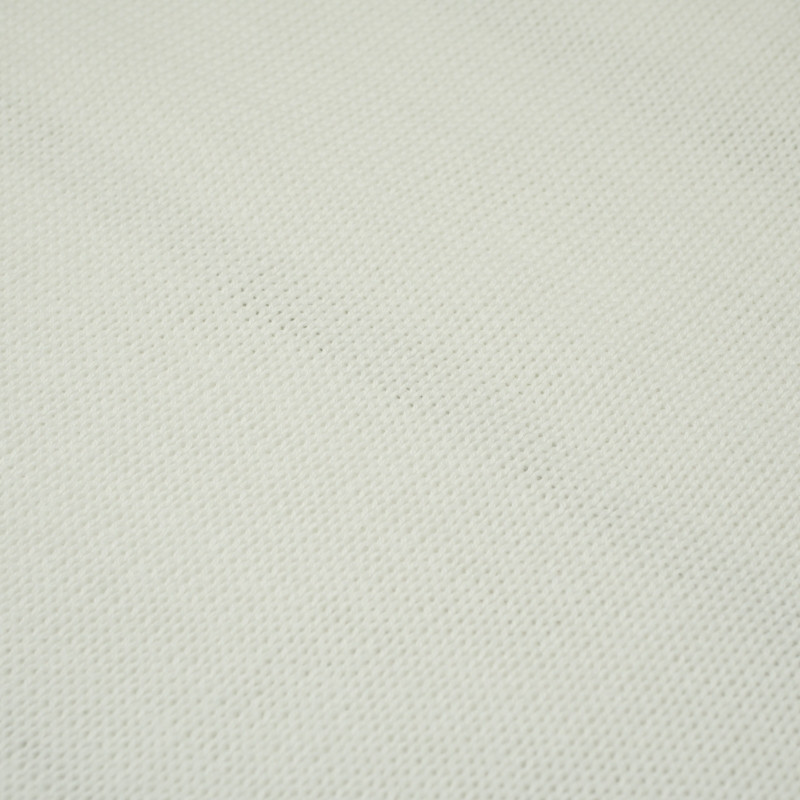 BLANKET / white S - thin knitted panel