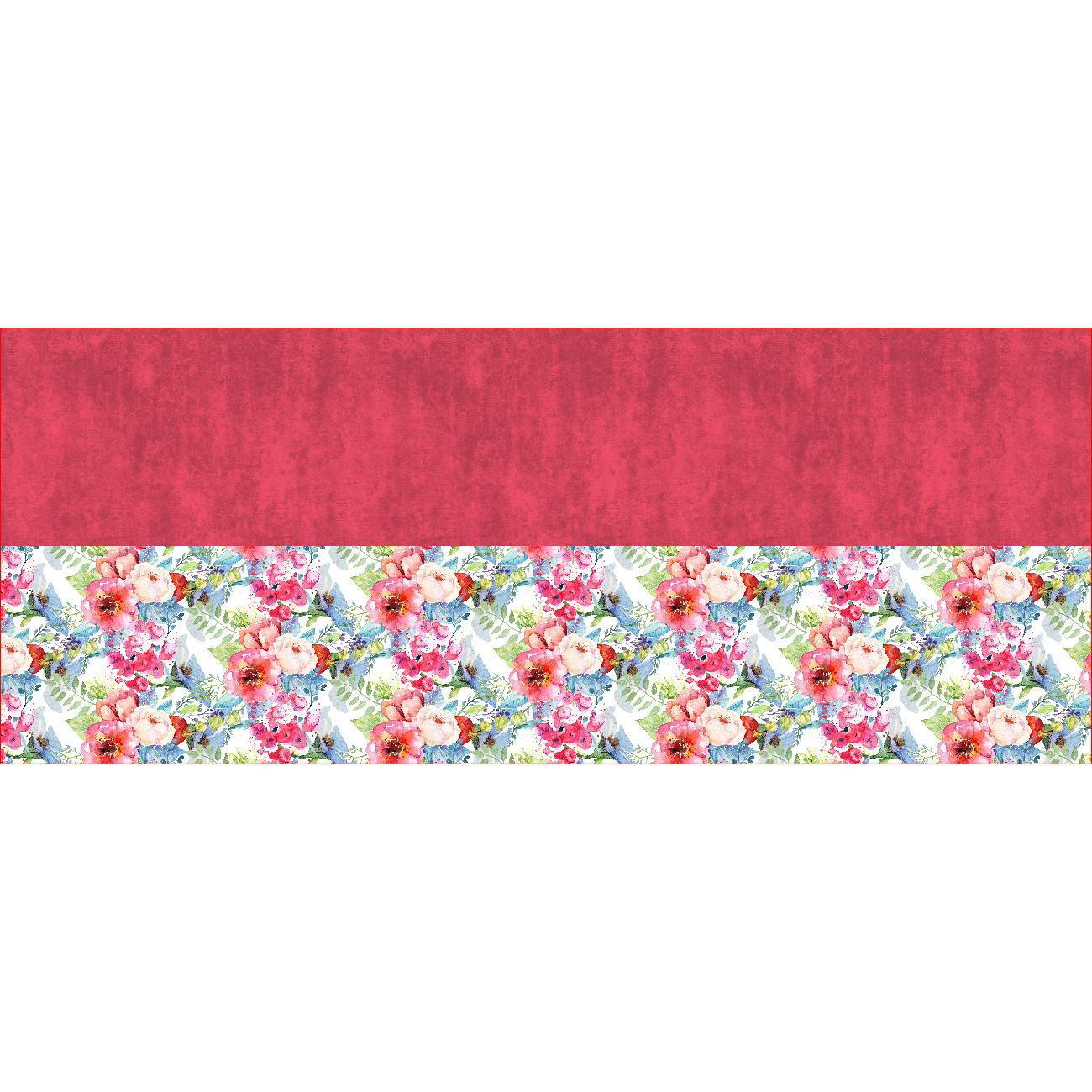BUTTON SCARF - WILD ROSE PAT. 3 (IN THE MEADOW) - sewing set