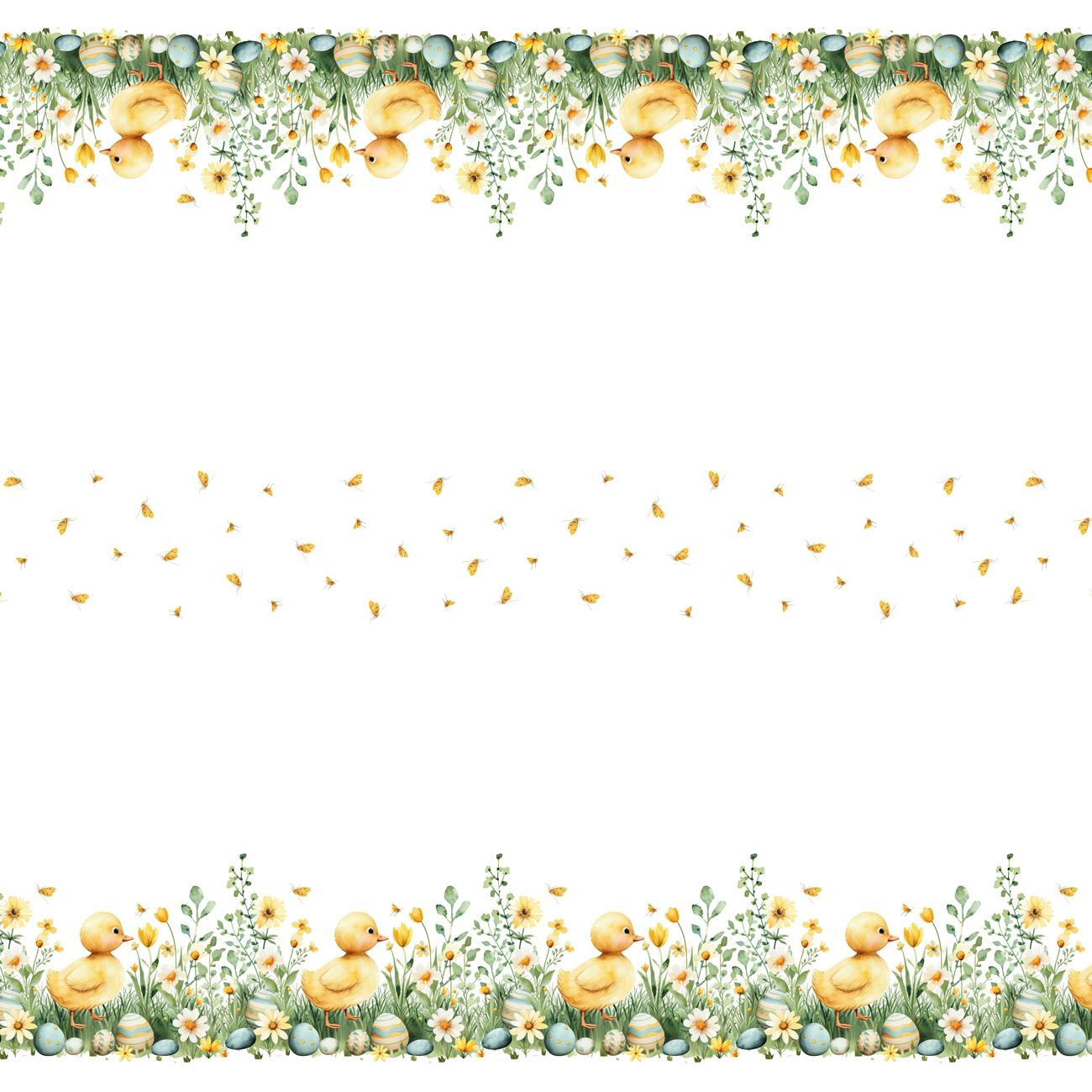 EASTER PAT. 4 - Woven Fabric for tablecloths