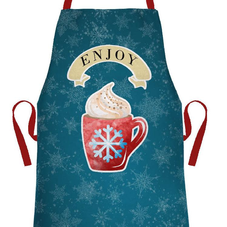 CHRISTMAS APRON - ENJOY