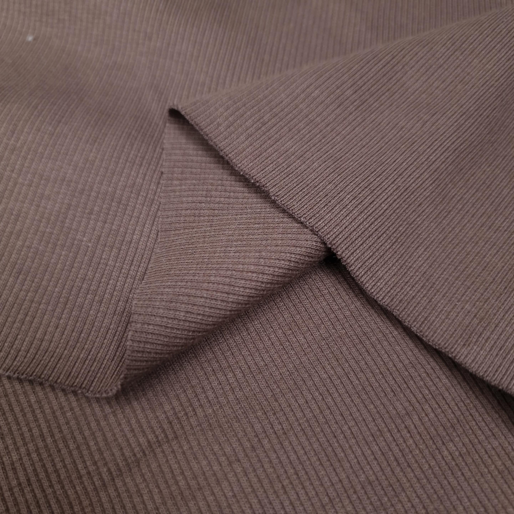 Ribbed knit fabric - ESPRESSO (D-246) 