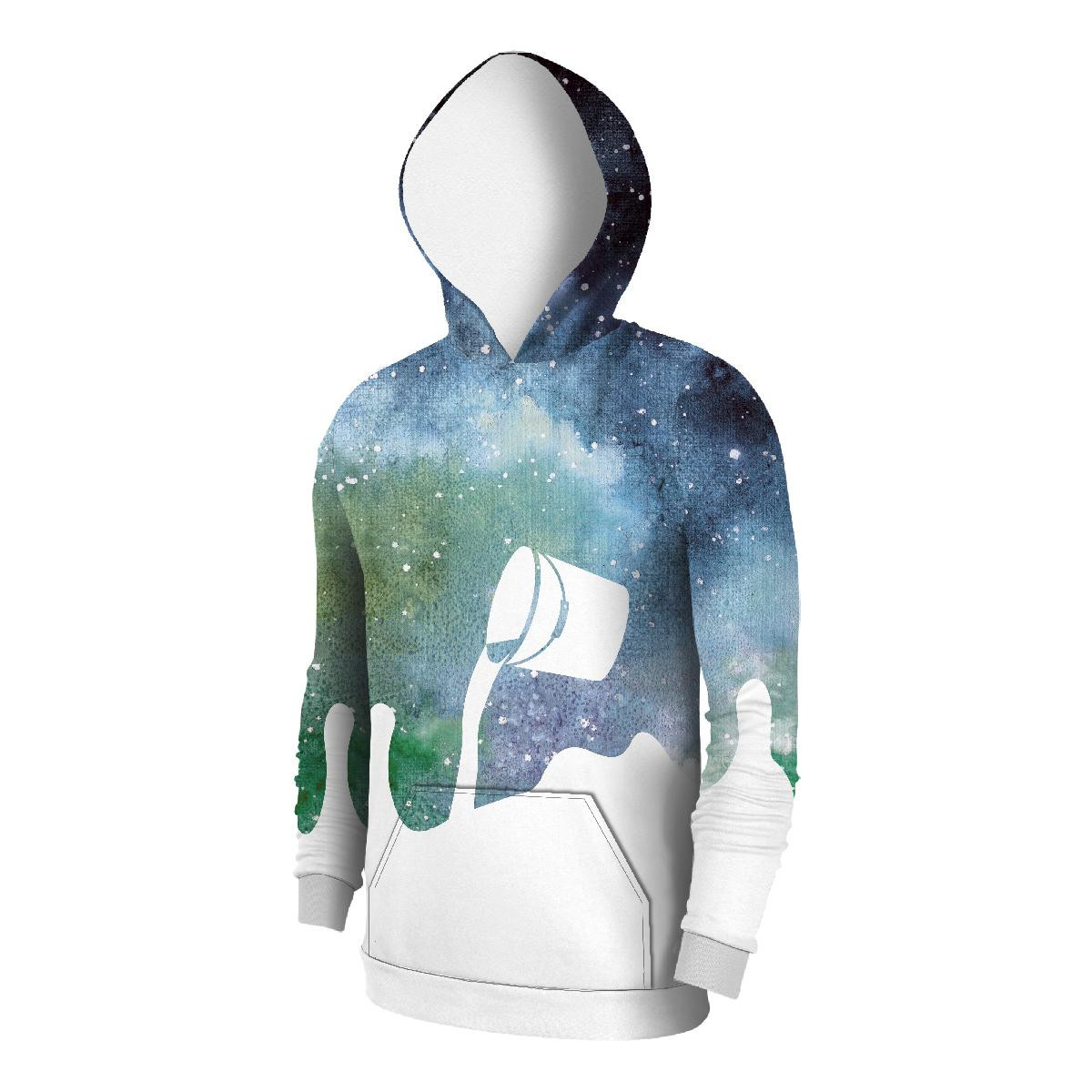 MEN’S HOODIE (COLORADO) - GALACTIC JOURNEY pat. 3 - sewing set 