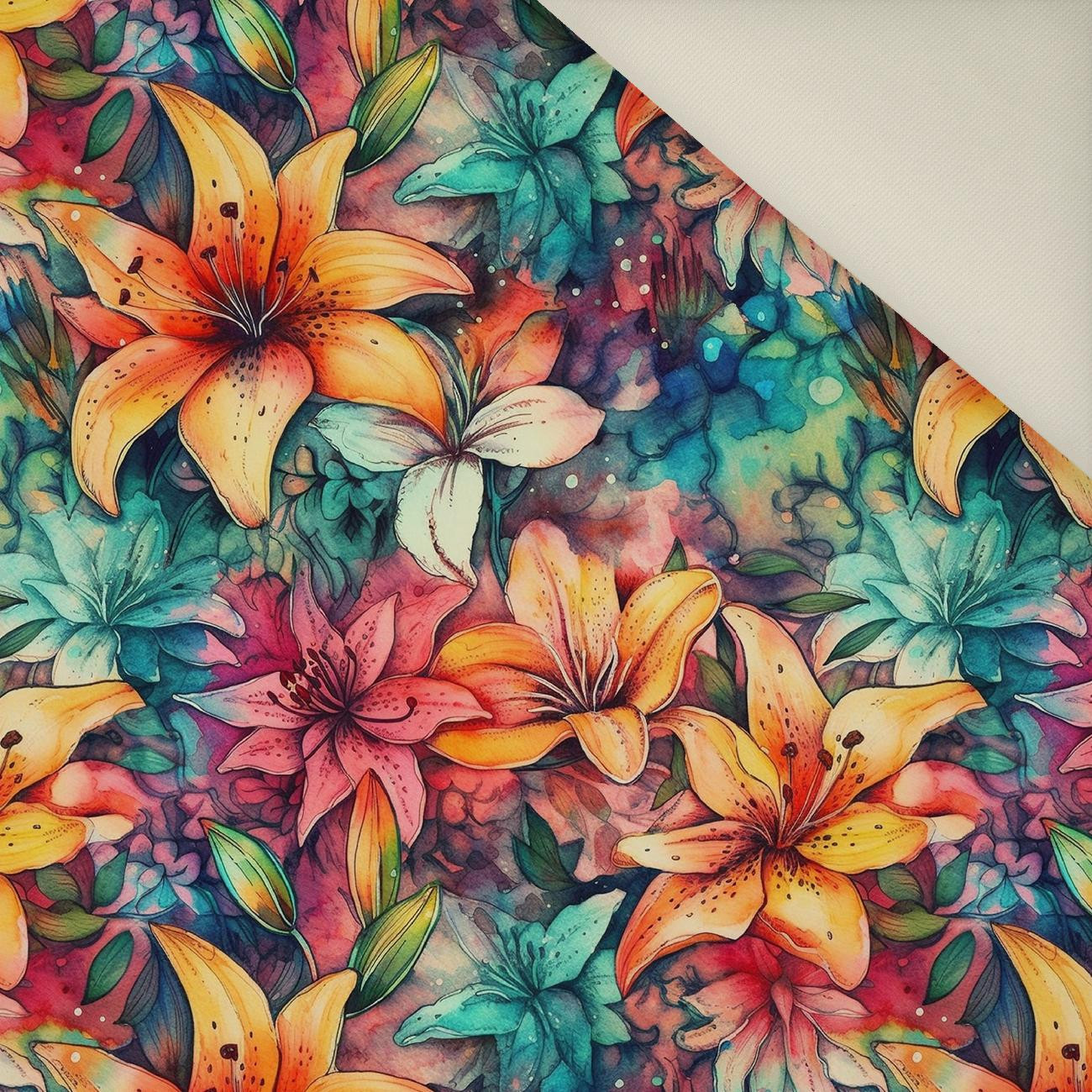 FLOWERS WZ.41- Upholstery velour 