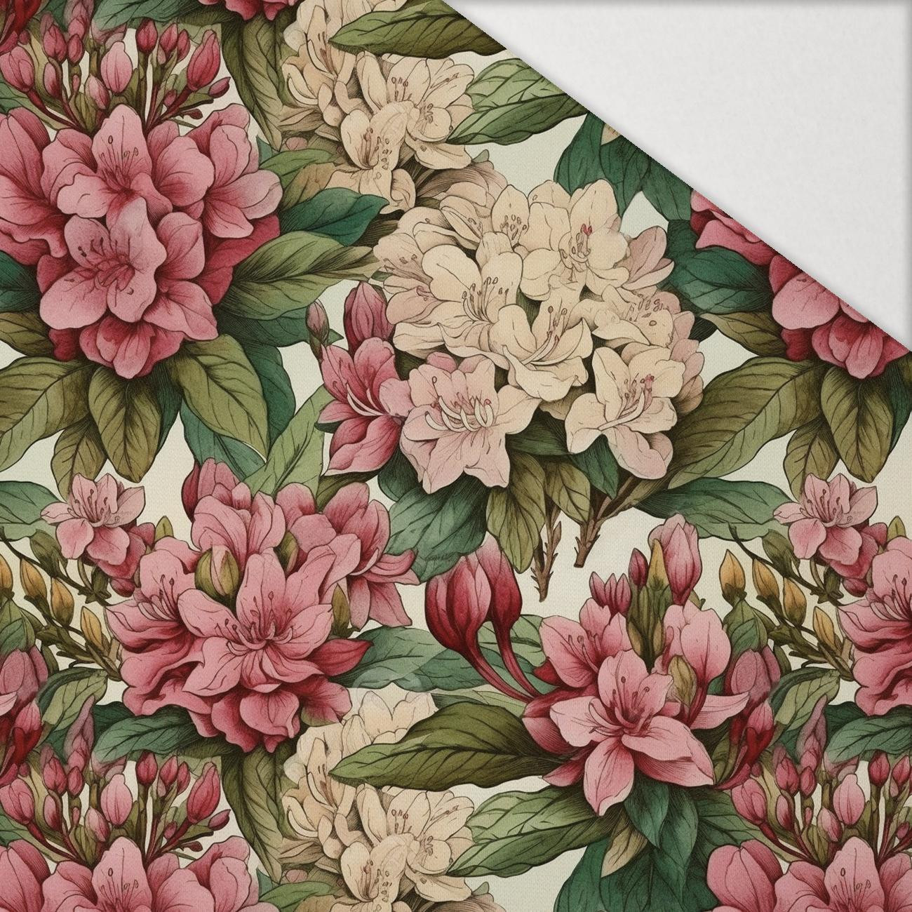 FLOWERS WZ.43 - Hydrophobic brushed knit